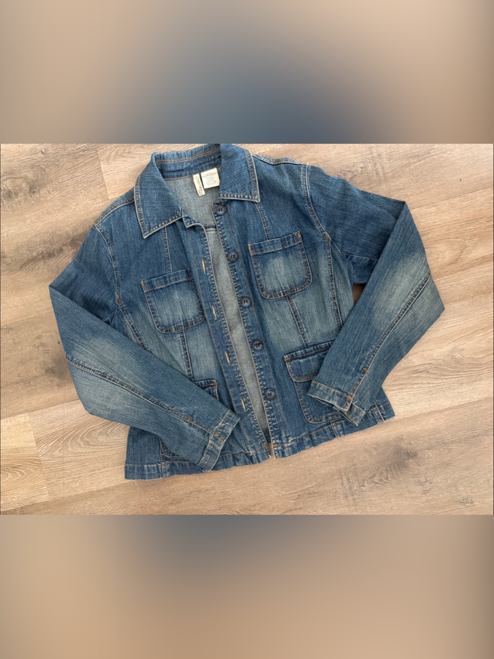 St. John's Bay Blue Denim Jacket